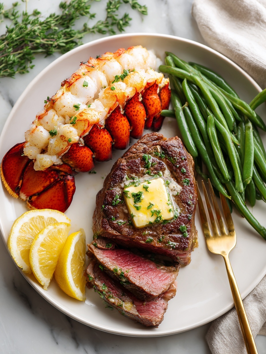 surf and turf - Serving Suggestion