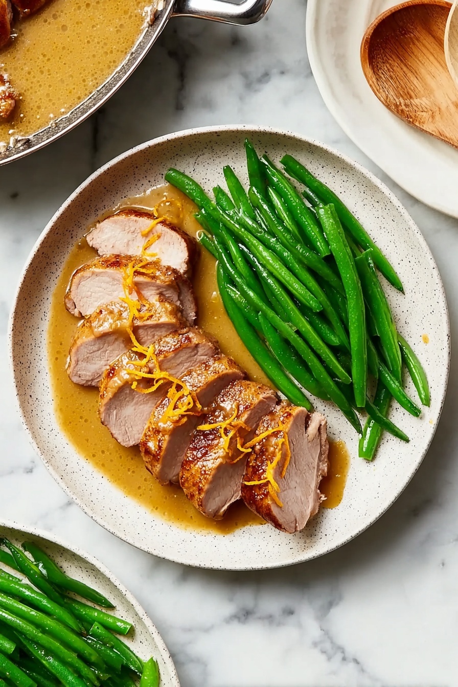 Duck à l'Orange - Serving Suggestion