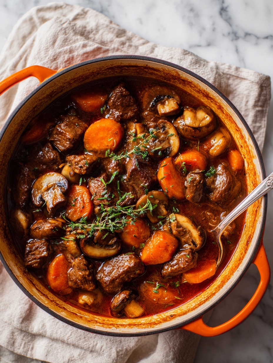 A white plate with small colorful flowers holds two large round pieces of dark brown meat covered in thick brown sauce with chunky texture, sitting atop a layer of pale yellow mashed potatoes. Behind the meat, two thick slices of toasted bread are partly covered with finely chopped green herbs. The sauce forms a pool around the base of the mashed potatoes and meat on the plate. The plate is placed on a white marbled surface. photo taken with an iphone --ar 2:3 --v 7