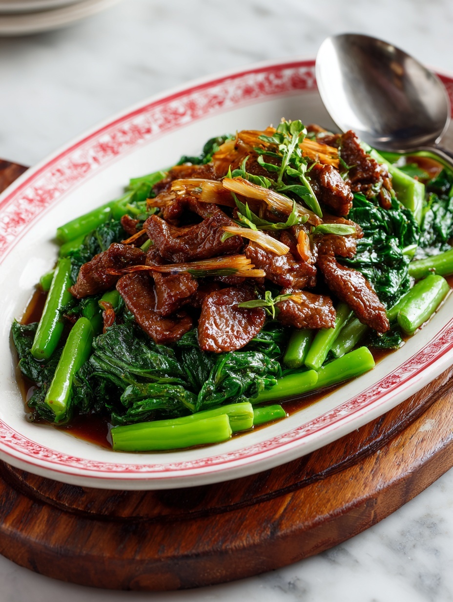 A white plate holds a base layer of fluffy white rice with clearly separated grains. On top, there are several pieces of glazed brown meat with a shiny texture, slightly ridged and tender-looking. Thin, curled strips of red chili and light green pepper rings are scattered over the meat, adding color contrast and a fresh look. The plate sits on a white marbled surface, and a pair of turquoise chopsticks with decorative near ends rest on the right side of the plate. photo taken with an iphone --ar 2:3 --v 7